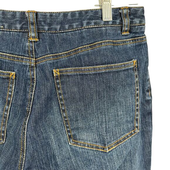 Talbots Petites Stretch Medium Wash Straight Leg Jeans Sz 10P - Picture 3 of 7